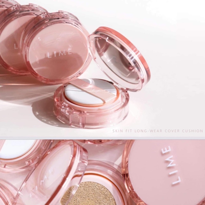 Phấn nước LIME Skin Fit Long-Wear Cover Cushion  50+/PA+++