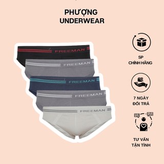 Combo 5 quần lót nam freeman 6017
