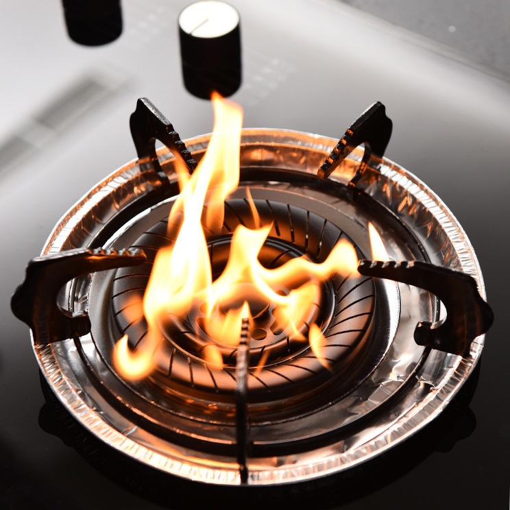 [Cooking Range Oil-Proof] Gas Stove Anti-Oil Mat Kitchen Stove Tin Foil Protective Cover Washer Oil-