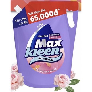 Nước giặt xả maxkleen 3,8kg