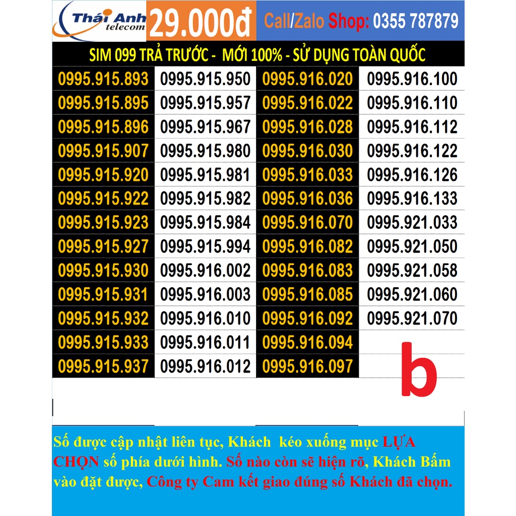 SIM 099 TRẢ TRƯỚC - 4G, SỬ DỤNG TOÀN QUỐC - SIM CÓ GÓI CƯỚC G55 HẤP DẪN, SHOP ĐĂNG KÝ TÊN CHÍNH CHỦ, KÍCH HOẠT NHANH ...