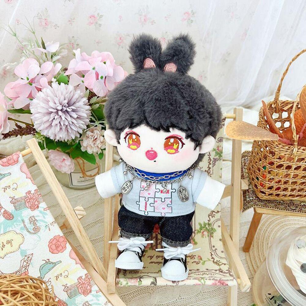 CHOOKEY Bộ Quần Áo Cotton Dành Cho Búp Bê 20cm