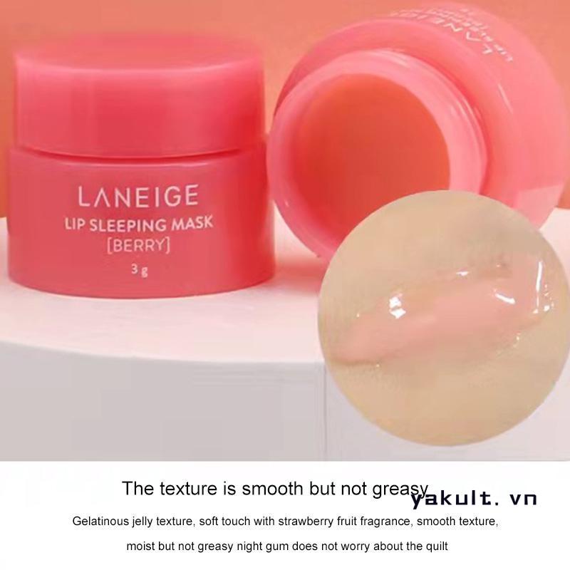 yakult Mặt nạ ngủ cho môi hương quả mọng Laneige Lip Sleeping Mask Berry 3g