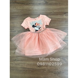 Váy HM Minnie tutu chân voan bé gái