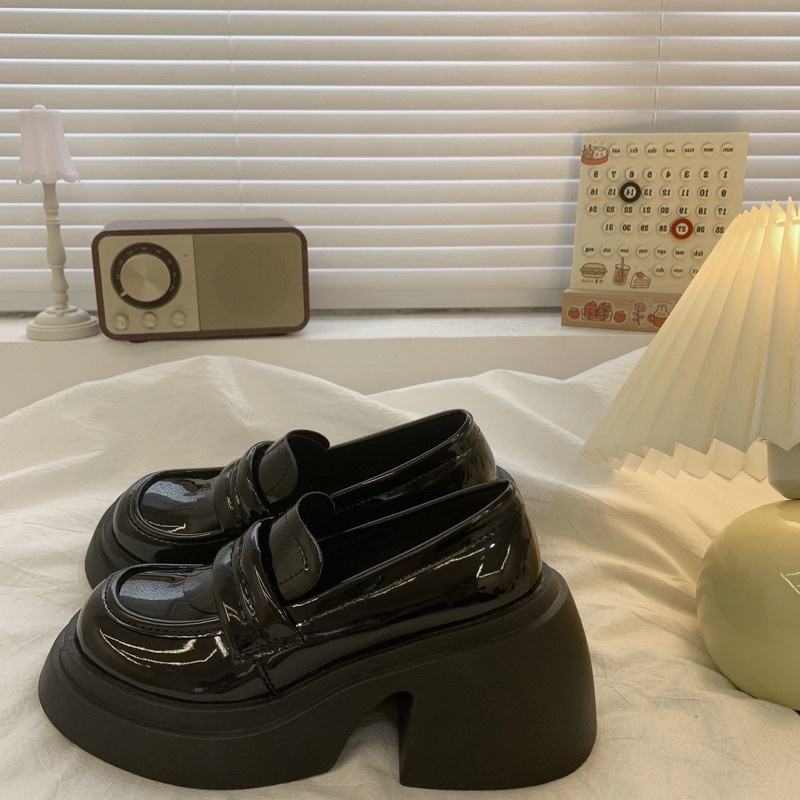 Giày oxford đế cao 7cm phong cách ulzzang