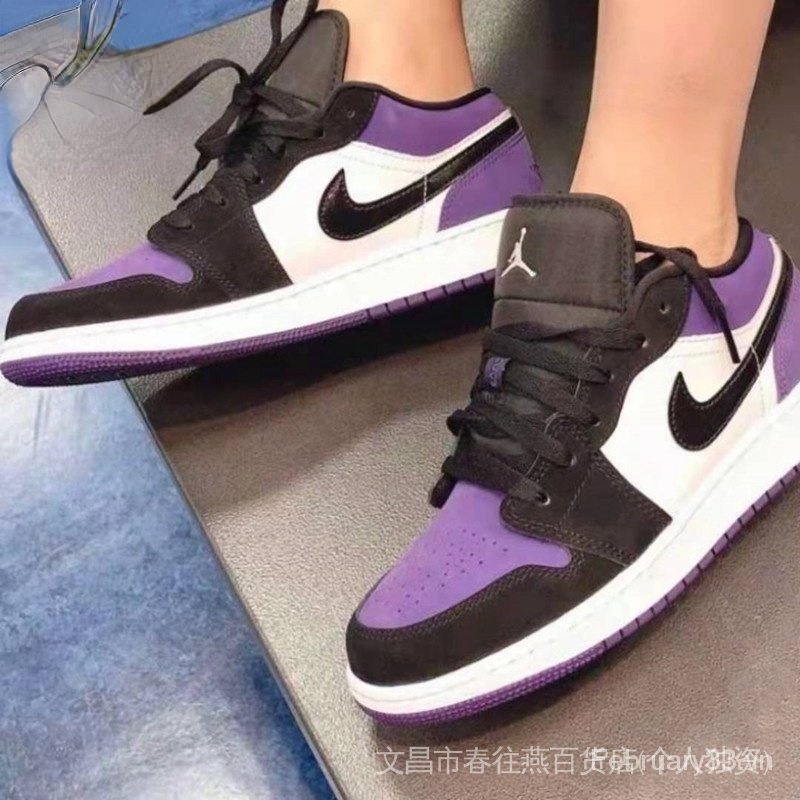 Giày Thể Thao Nike6810 Air Jordan 1 low AJ1 W1T1 Phong Cách Retro Cá Tính