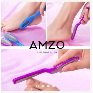 AMZO_DỤNG CỤ CHÀ GÓT VÀ DŨA MÓNG CHÂN 2 TRONG 1