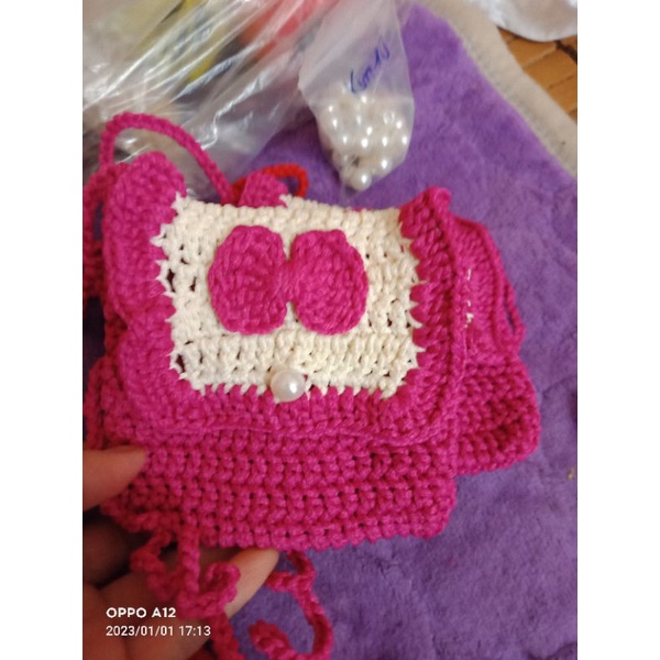 túi đựng lì xì cho bé móc tay handmade