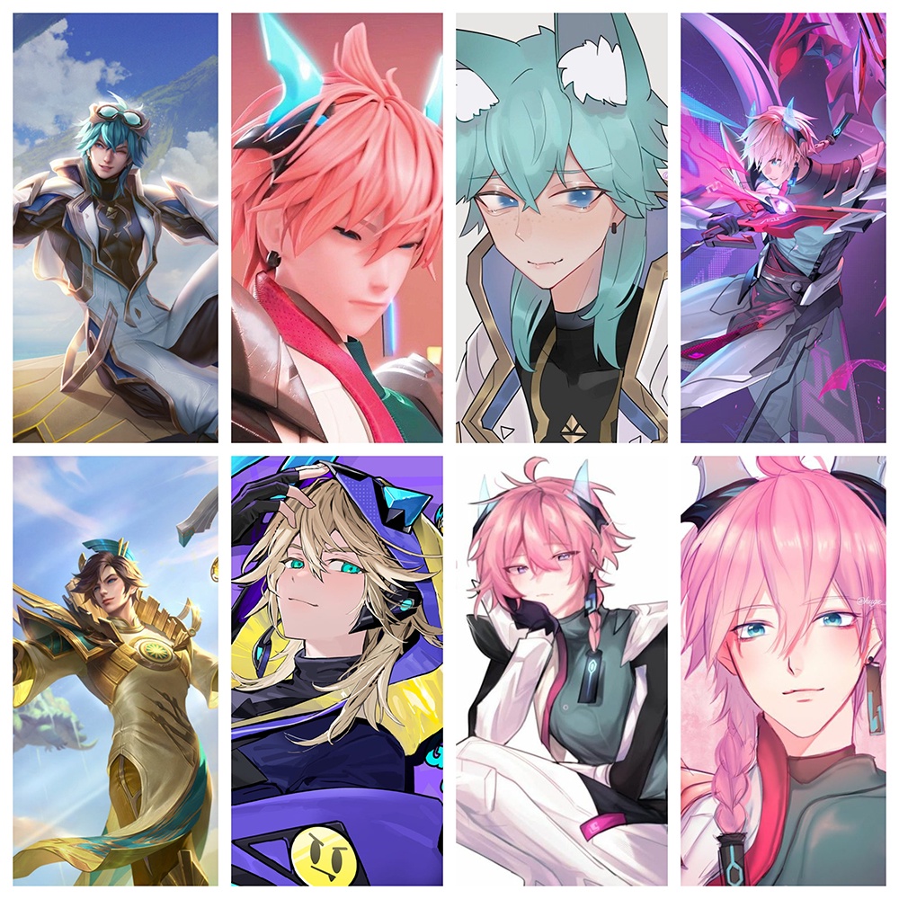 Set Poster A4 in hình Liên quân game Arena of Valor áp phích anime chibi treo tường xinh xắn độc đáo sưu tầm