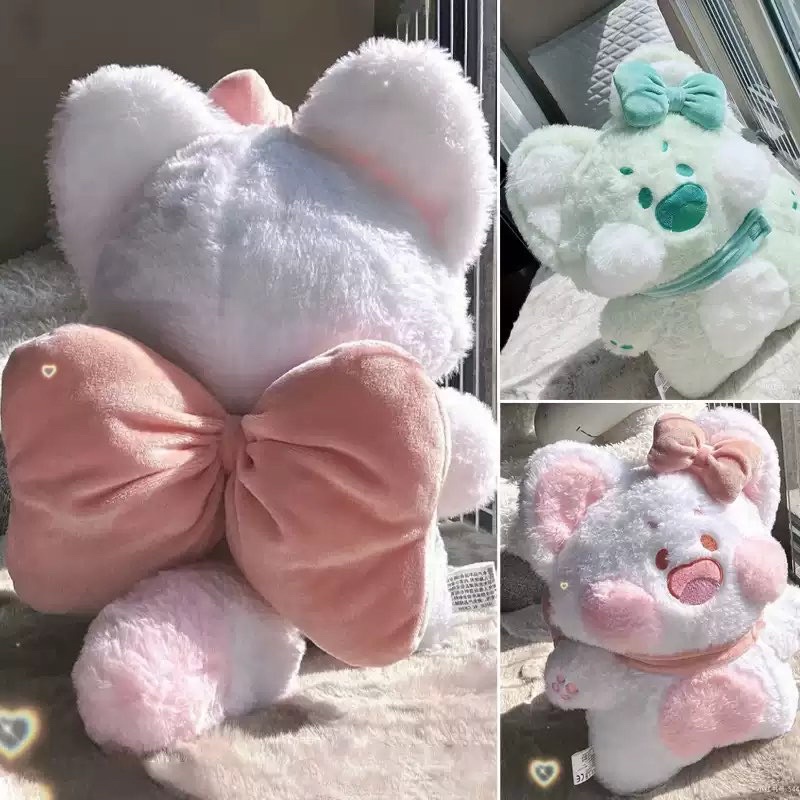 CÓ SẴN  Mèo DUDU cột nơ hàng đặt trước 2 tuần size 40-45cm