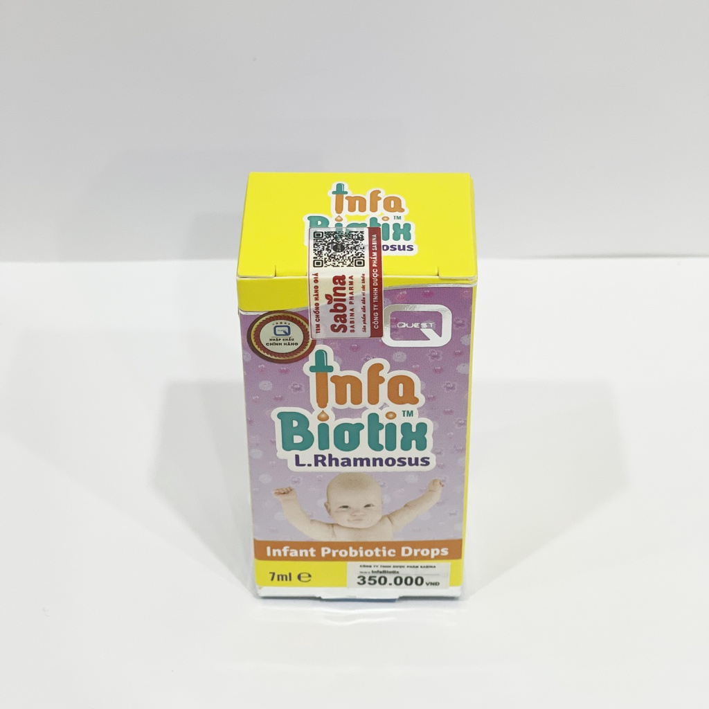 [MKB GIFT] InfaBiotix - Probiotic chuyên biệt cho trẻ sơ sinh từ 1 tháng và trẻ nhỏ 7ml ( Quà tặng không bán)