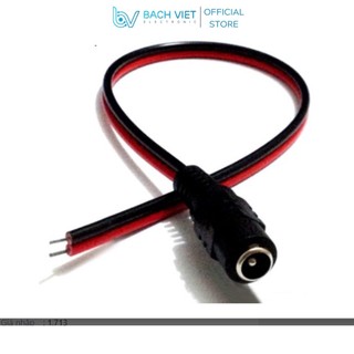 Combo 3 dây jack nguồn dc đực , cái 5.5x2.1mm dài 25cm