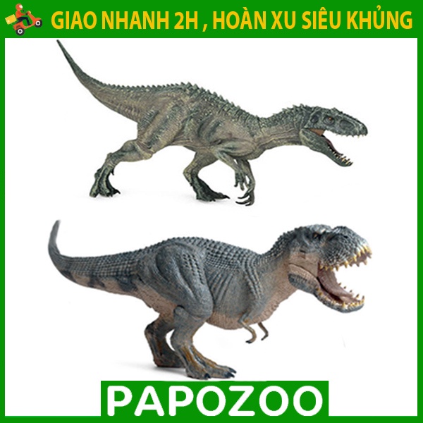 Mô Hình Khủng Long T-rex Tyrannosaurus Rex Indominus Rex Papozoo Đồ Chơi Mô Hình nhựa An Toàn Dành Cho Trẻ