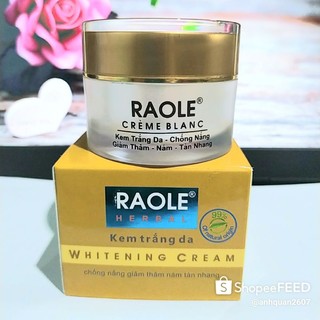 Kem Raole trắng da chống nắng, giảm thâm nám tàn nhang 9 in 1 12g