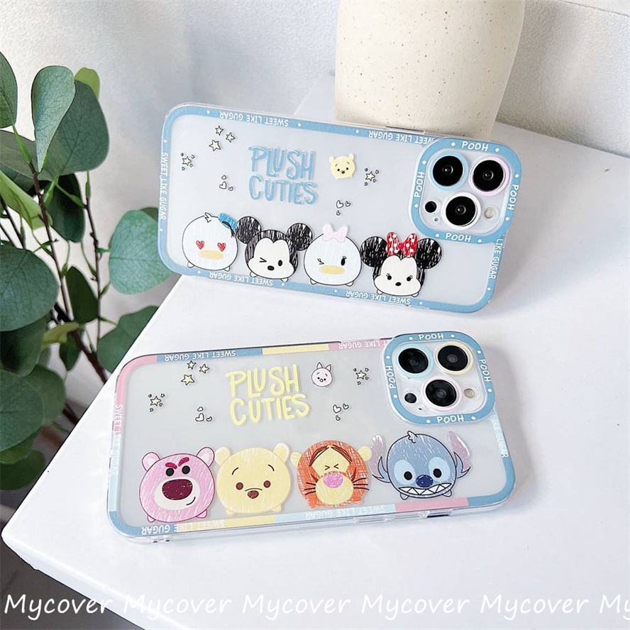 Ốp Điện Thoại Silicon Họa Tiết Hoạt Hình Stedy Dễ Thương Cho Iphone 11 12 13 14 Pro Max X Xr Xs 8 7 6 Plus SE 2020