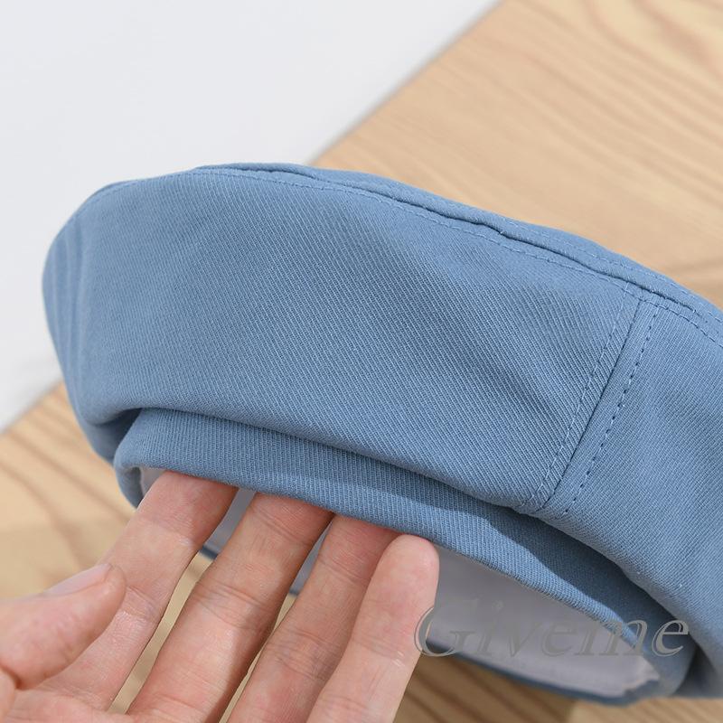Mũ Beret Nữ Màu Trơn Phong Cách Vintage Đơn Giản Hiệu Givenme