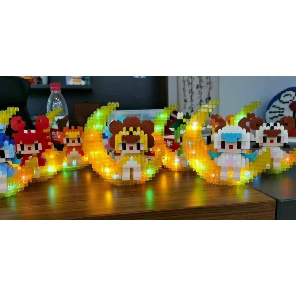 LEGO 12 Cung Hoàng Đạo Có Đèn Led Phát Sáng Siêu Kute