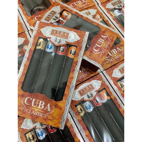 Set nước hoa xì gà cuba