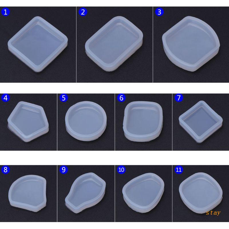 Khuôn Silicone Làm Mặt Dây Chuyền Hình Quạt