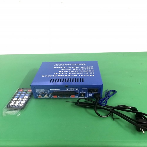 Ampli mini bluetooth AV-263b chuyên nghe nhạc bẫy chim đêm hàng siêu khỏe chạy 12v và 220v