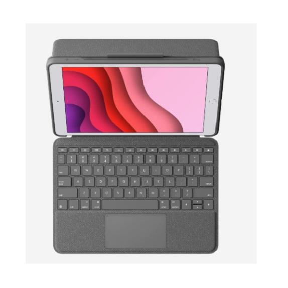 Logitech Combo Touch for iPad Gen 7, 8 & 9 Bao da kèm bàn phím - Bảo hành 12 tháng