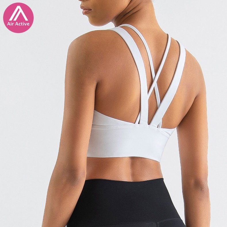 Áo ngực thể thao yoga AIRACTIVE LEISURE WX38 dây chéo lưng thời trang dành cho nữ
