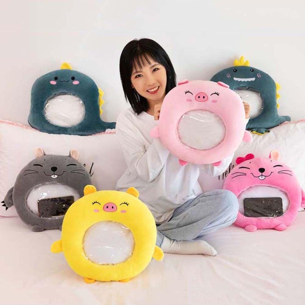 Gối Nhồi Bông Giữ Ấm Tay Hình Động Vật Dễ Thương