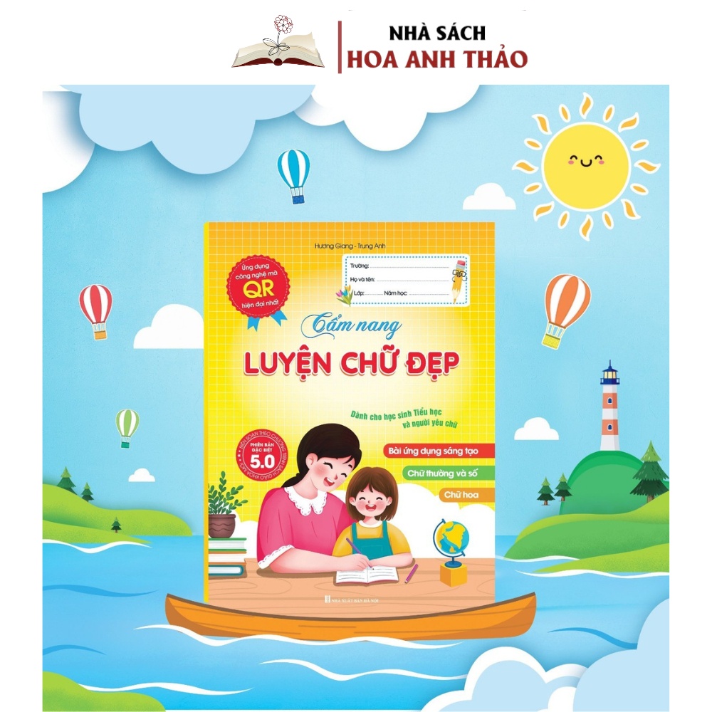 Sách - Cẩm Nang Luyện Viết Chữ Đẹp Cỡ Nhỏ, Theo Nhóm - Dành Cho Học sinh Tiểu Học Và Người Yêu Chữ