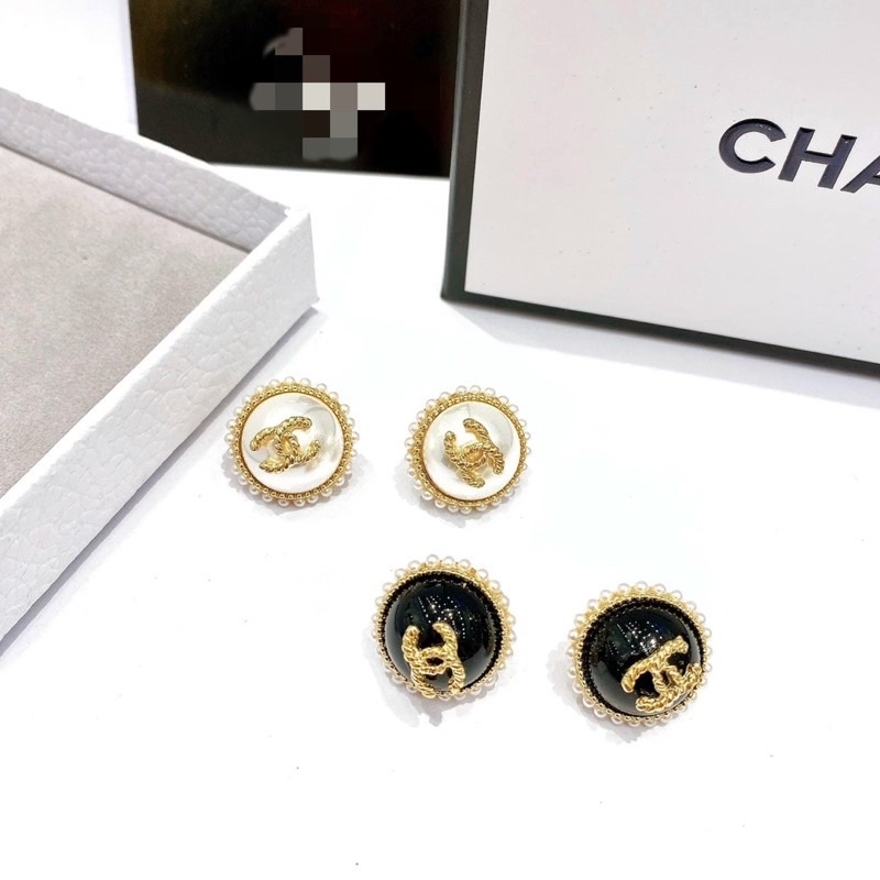 Khuyên tai / bông tai chữ X hạt ngọc xinh xắn 🍓