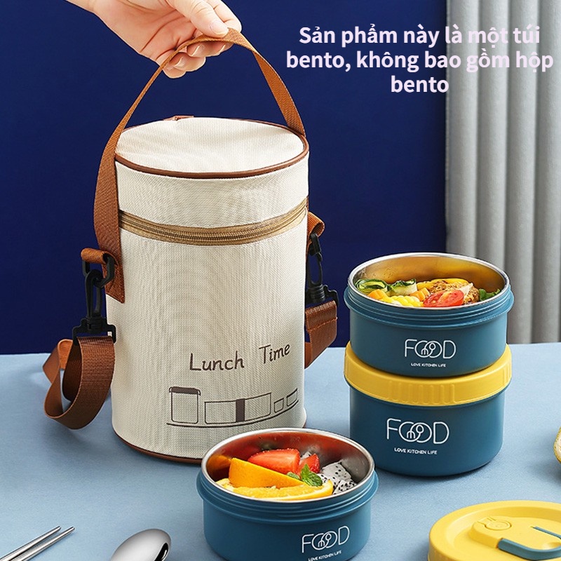 Hộp cơm Cách Nhiệt Phong Cách Nhật Bản Cho Văn Phòng