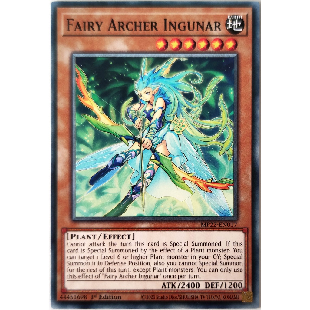 [Thẻ Yugioh] Fairy Archer Ingunar |EN| Common