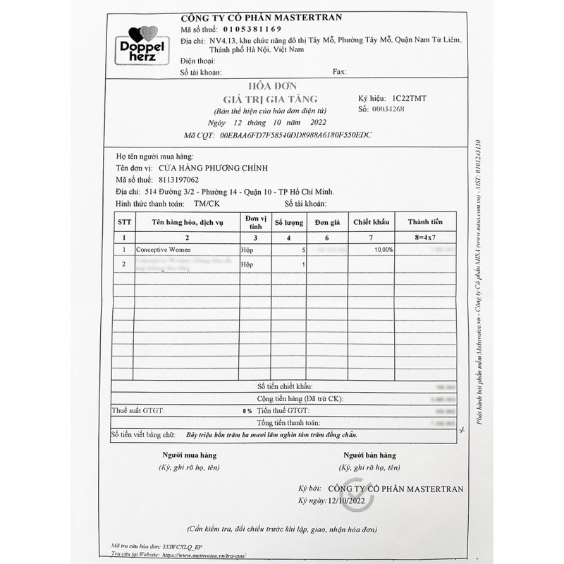 Conceptive Women Tăng Chất Lượng Trứng, Tăng Khả Năng Thụ Thai