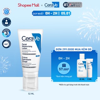 Mã COSACD6 giảm 10% đơn 400K Sữa dưỡng ẩm ban đêm Cerave PM Facial