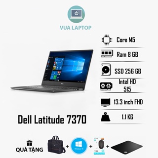 Laptop Dell Doanh Nhân Mỹ 7370 Ram 8GB SSD 256GB Màn Full HD Tràn Viền