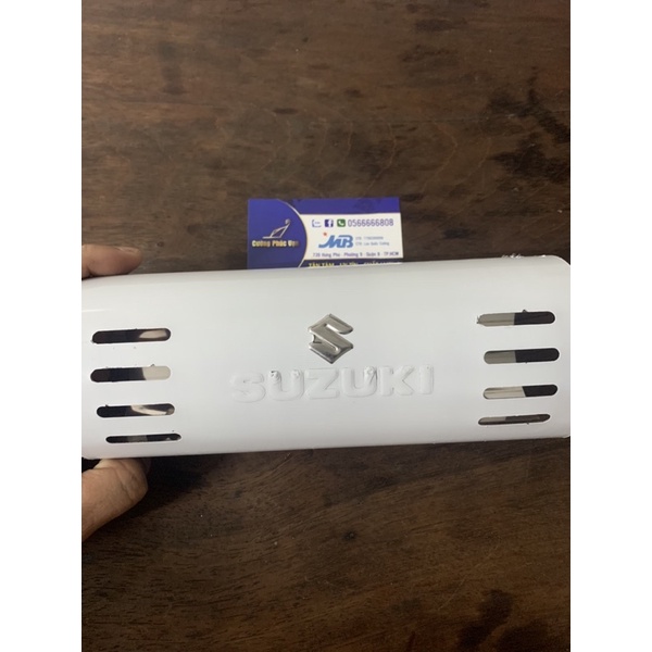 ( Zin mới ) Lon bô Sport Satria Rgv inox