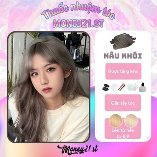 Thuốc nhuộm tóc Hàn quốc màu Nâu Khói - Cần Tẩy Tóc | Thuốc Nhuộm Tóc Money21.st