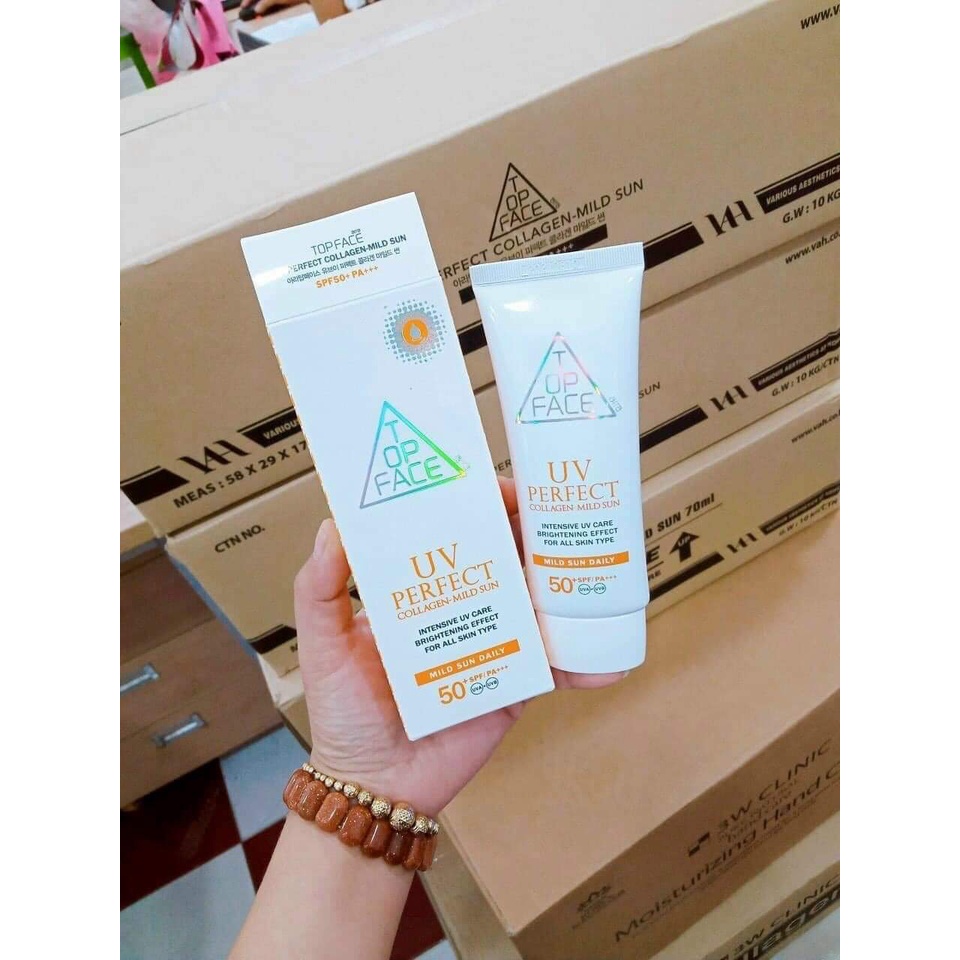 Kem Chống Nắng Chiết Xuất Từ Collagen Arratopface Hàn Quốc 70ml giá sỉ