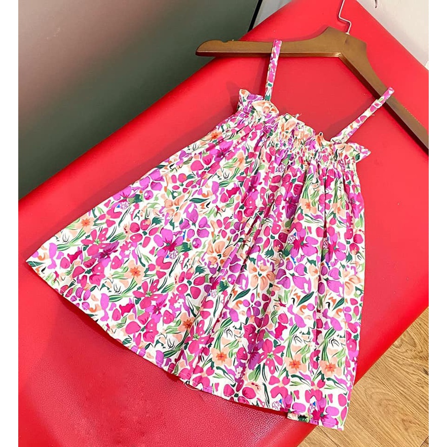 ĐẦM 2 DÂY MAXI ĐỒ ĐÔI MẸ VÀ BÉ GÁI