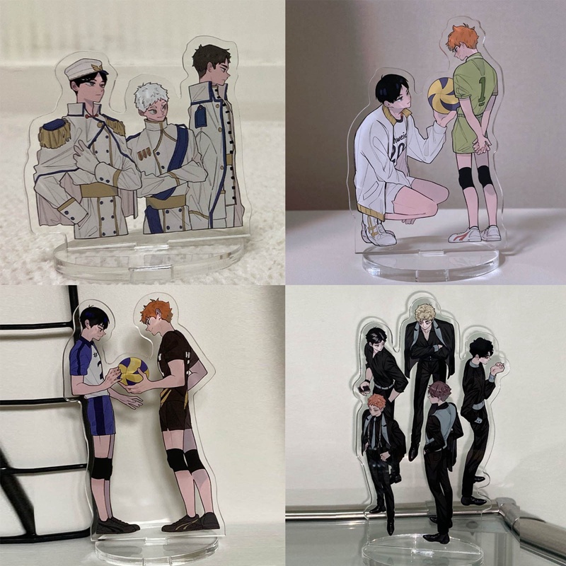 Js 1 Cái 12cm Anime Haikyuu Nhật Bản!! Giá Đỡ Mô Hình Nhân Vật Bằng Acrylic Dùng Trang Trí Bàn