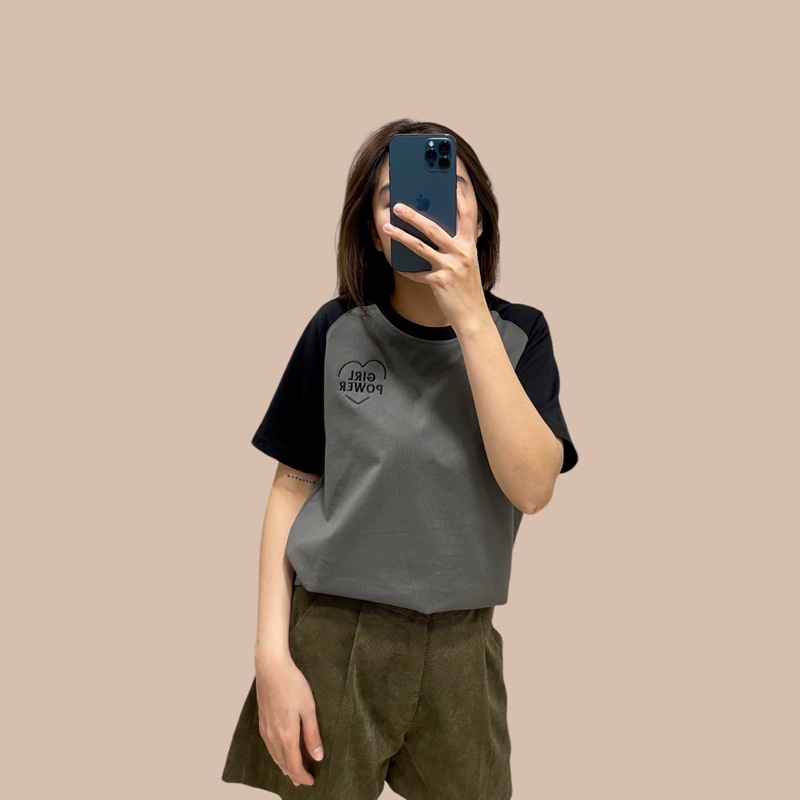 ÁO THUN POWER MÀU XÁM