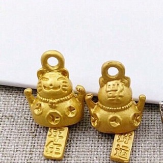 Set 3 Charm mèo Thần Tài - KL122