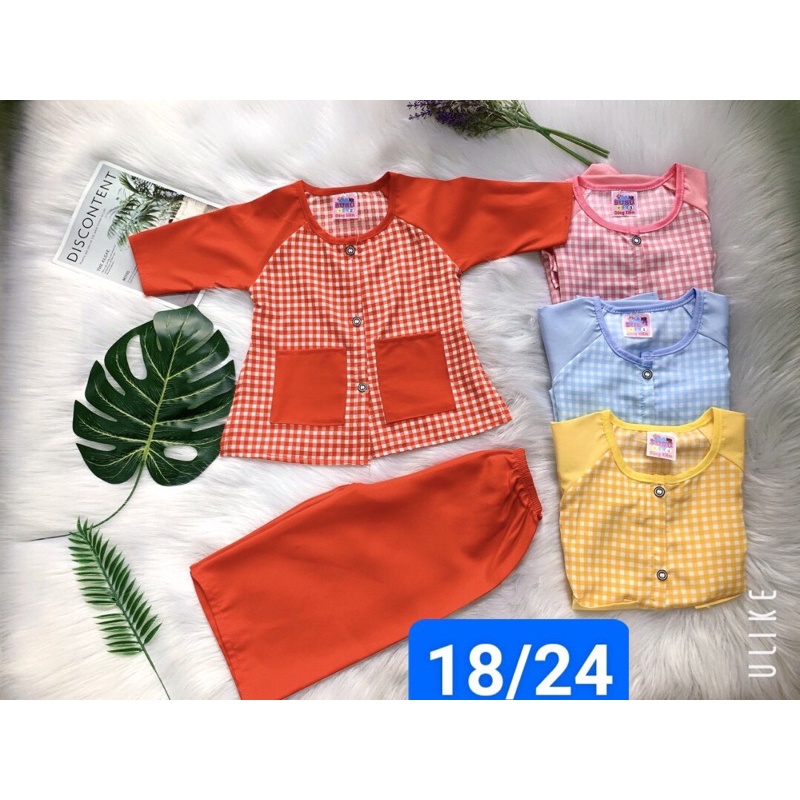 Bà ba lụa cho bé gái 19-25kg