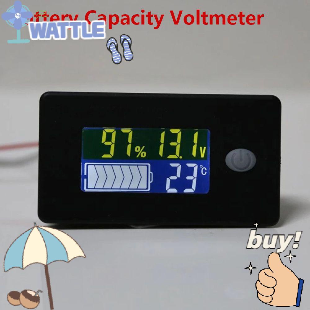 Vôn Kế Đo Dung Lượng Pin 12V 24V 36V 48V 60V 72V Chuyên Dụng