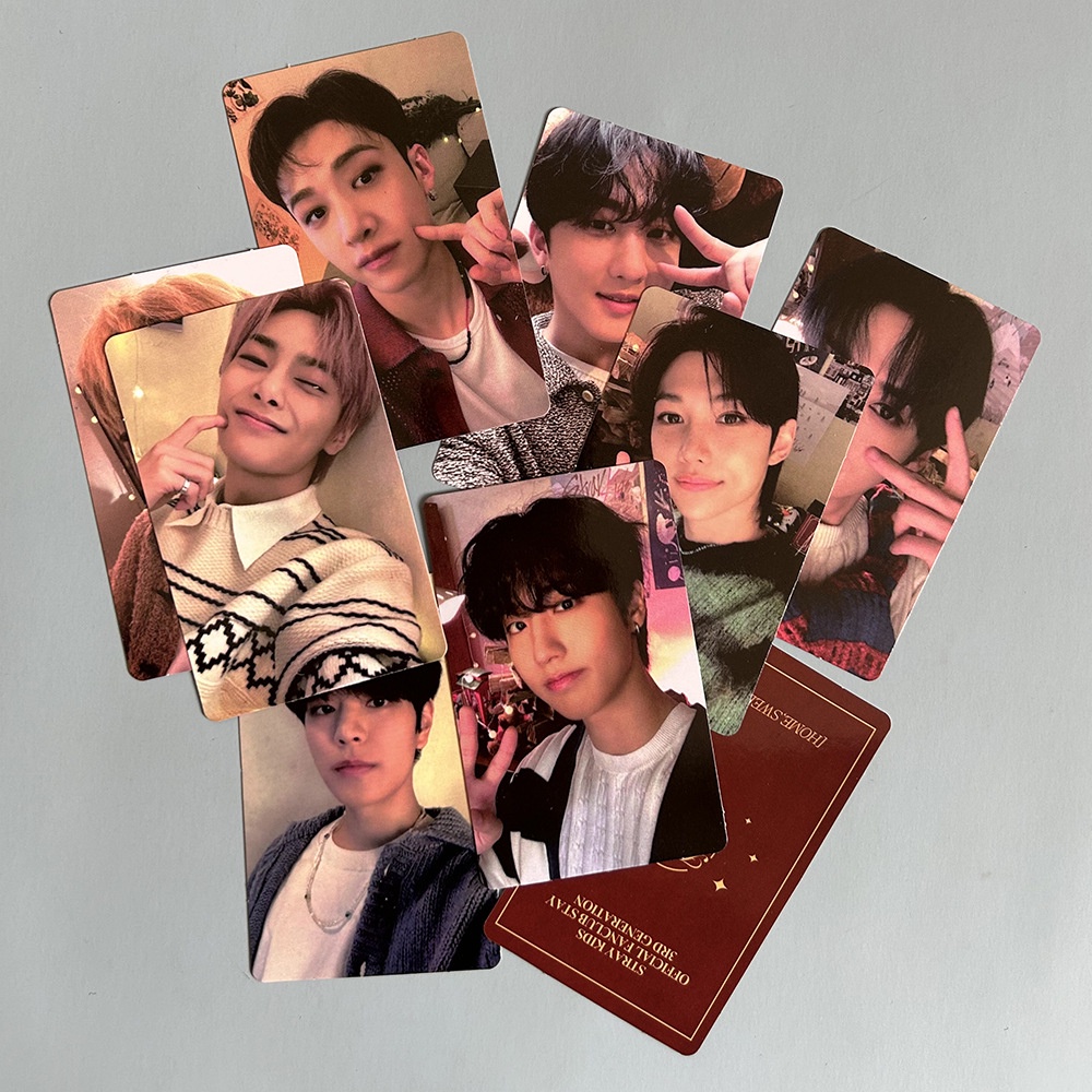 Bưu Thiếp Thế Hệ Thứ 3 In Hình Nhóm Nhạc Kpop Stray Kids Skz