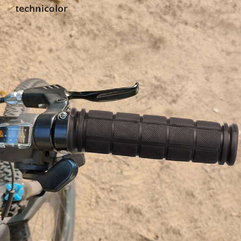 1 Cặp Vỏ Bọc Tay Lái Xe Đạp Leo Núi Bằng Cao Su Mềm Chống Trượt