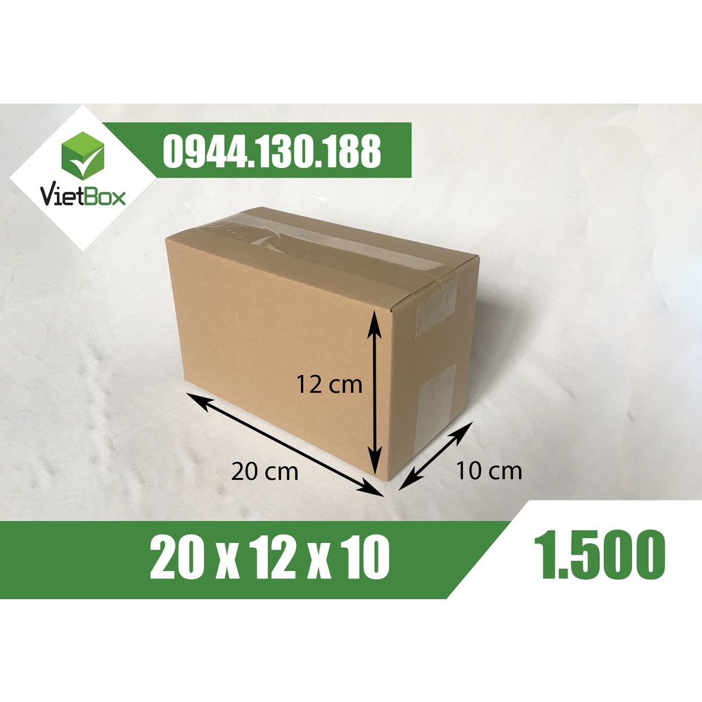 40 hộp carton 20*12*10