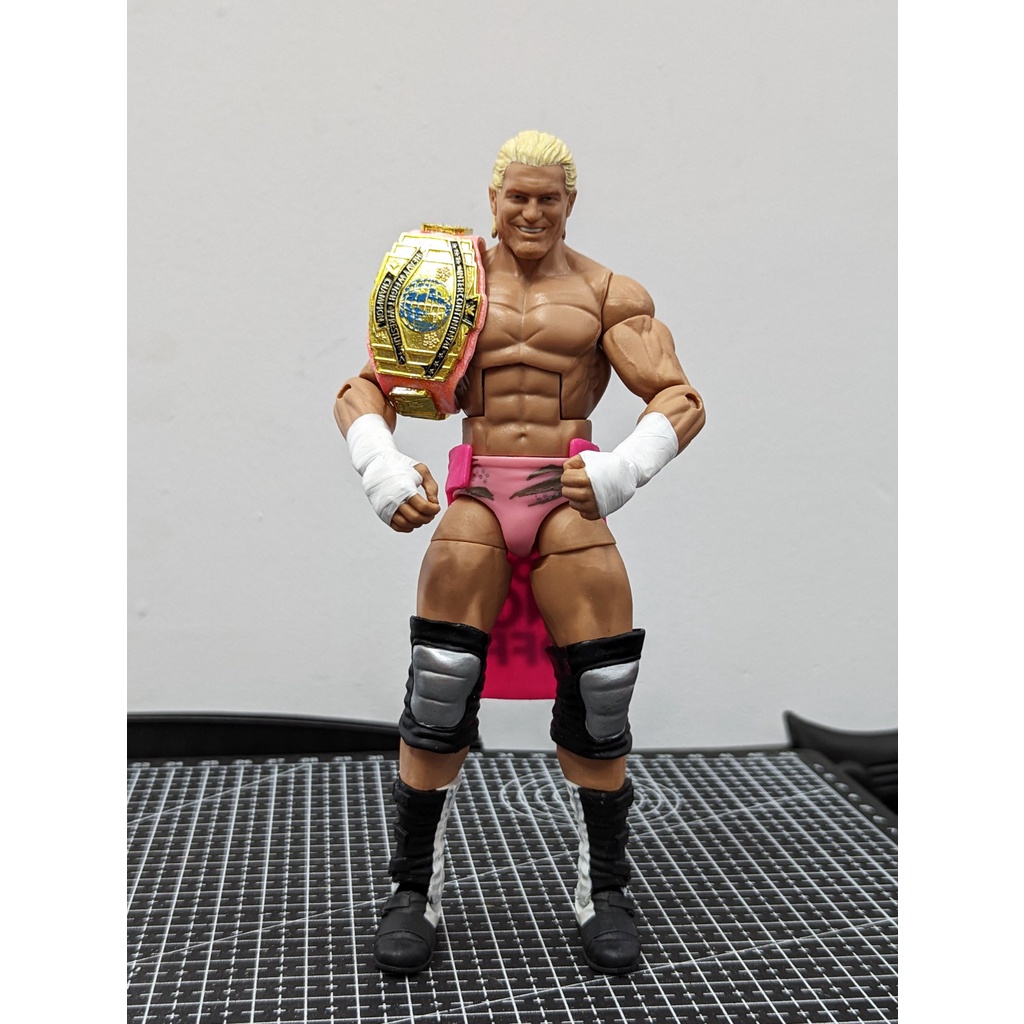 Mô hình đô vật WWE Dolph Ziggler - Elite 19 - KHÔNG HỘP & ÁO
