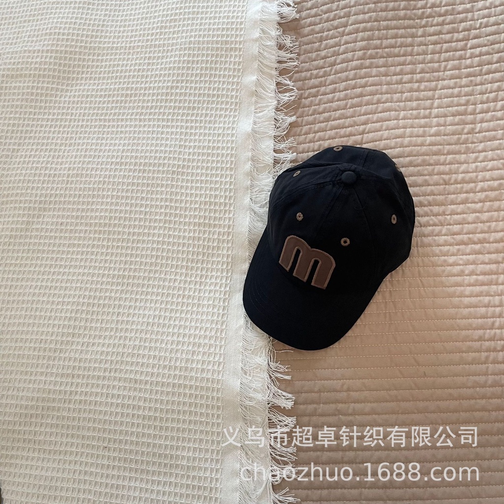 Mũ Lưỡi trai chữ M 7 màu cho bé trai bé gái mới phong cách Hàn Quốc  B74-21277