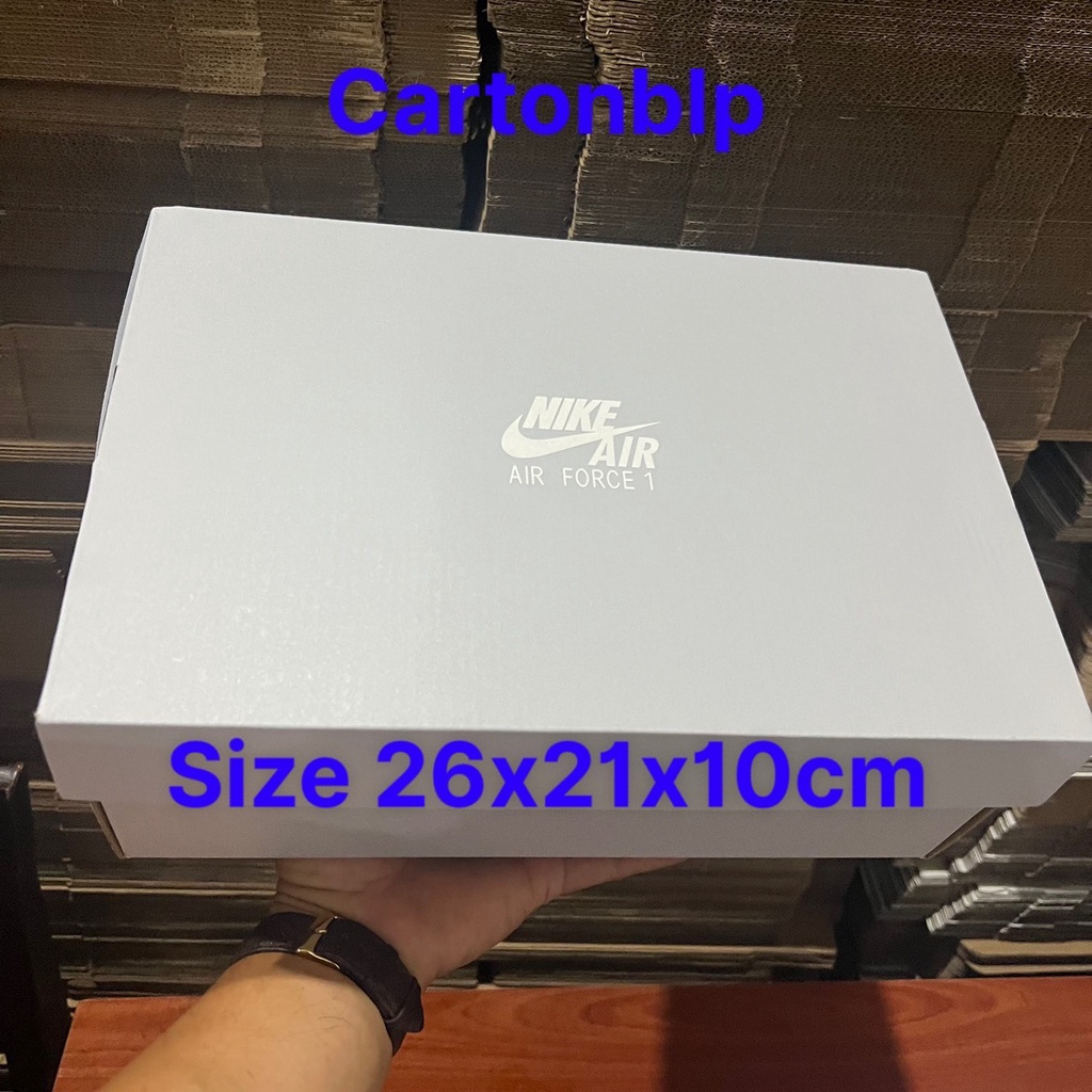 Hộp Đựng giày, BOX GIÀY, dép NIKE AIR FORCE 1 CHÍNH HÃNG