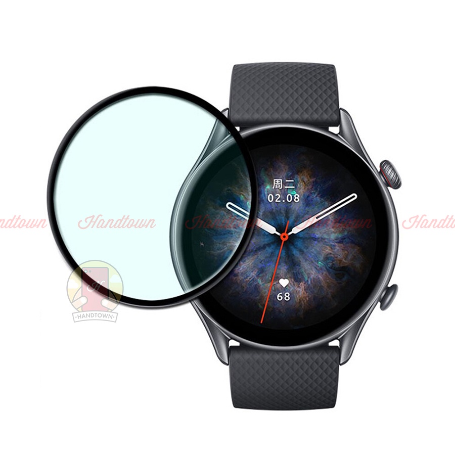 MUA 1 TẶNG 1 Cường lực dẻo 3D full màn Haylou Solar Plus RT3 đồng hồ thông minh miếng dán màn hình trong suốt handtown